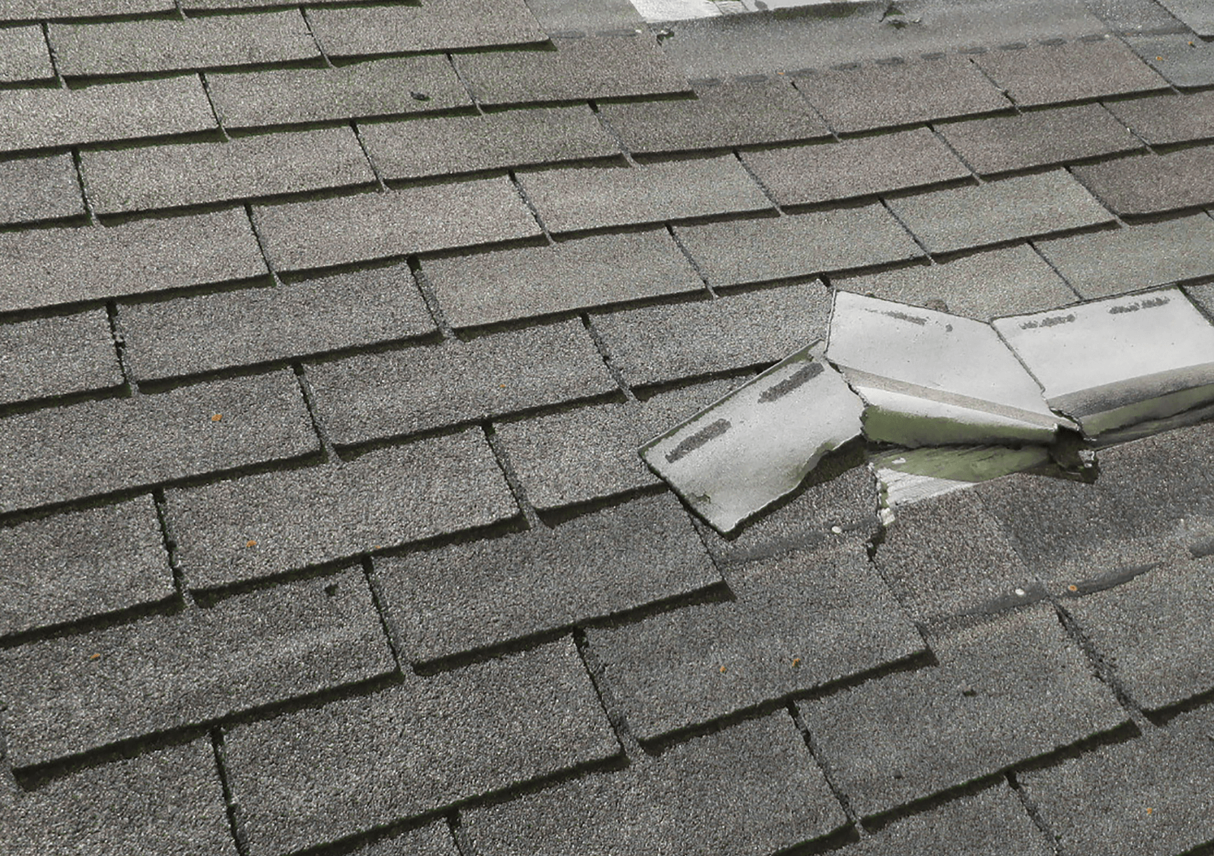  hail storm damage to your roof