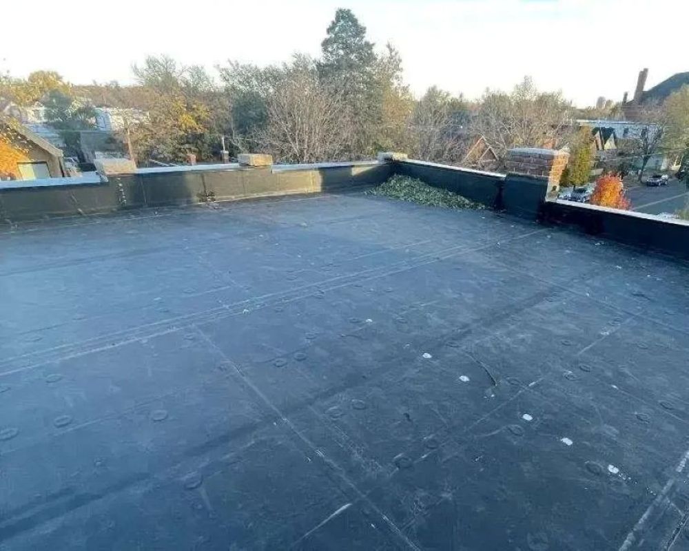 denver commercial flat roof replacement project