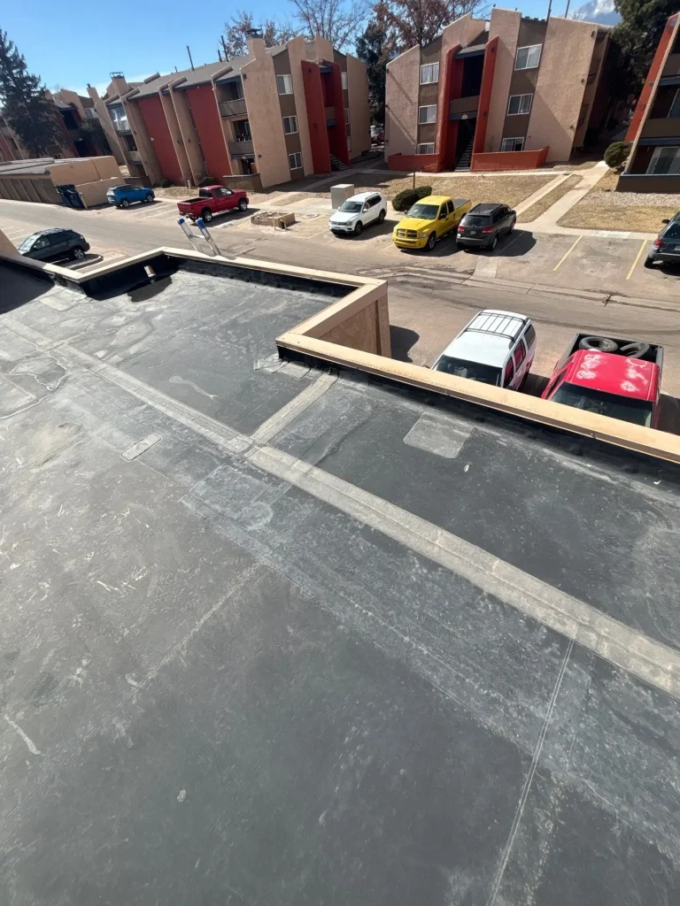 Commercial roofing inspection for condominium and HOA property in the Front Range area