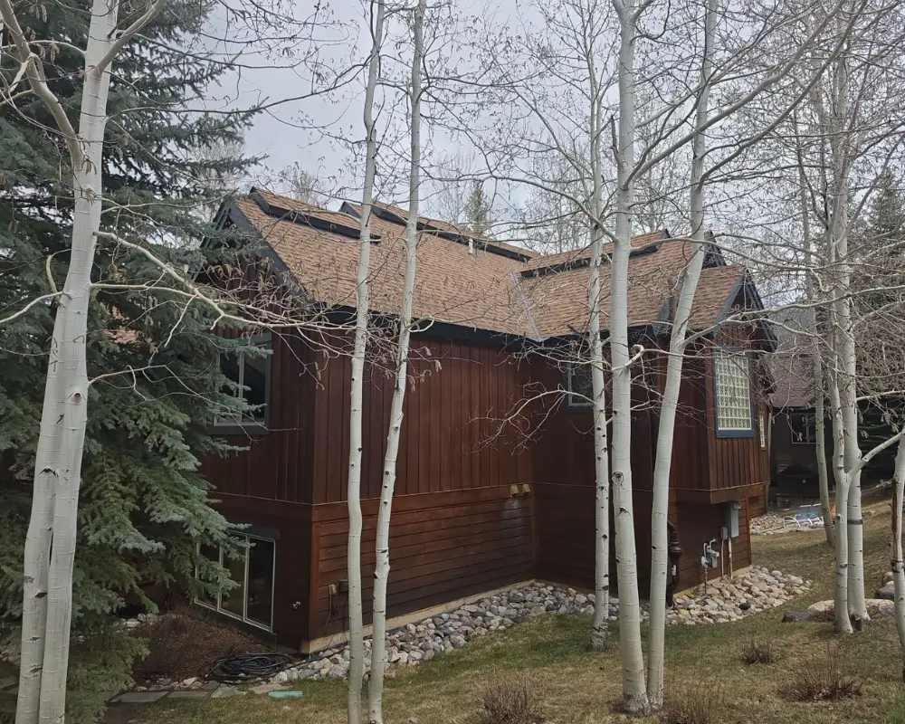silverthorne co roof replacement side view