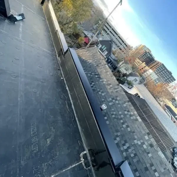 denver flat roof replacement project metcalf