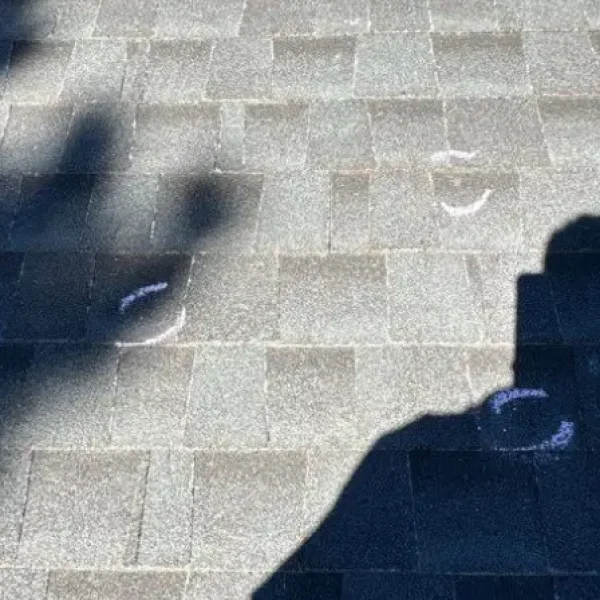 denver residential roof repair project damaged areas