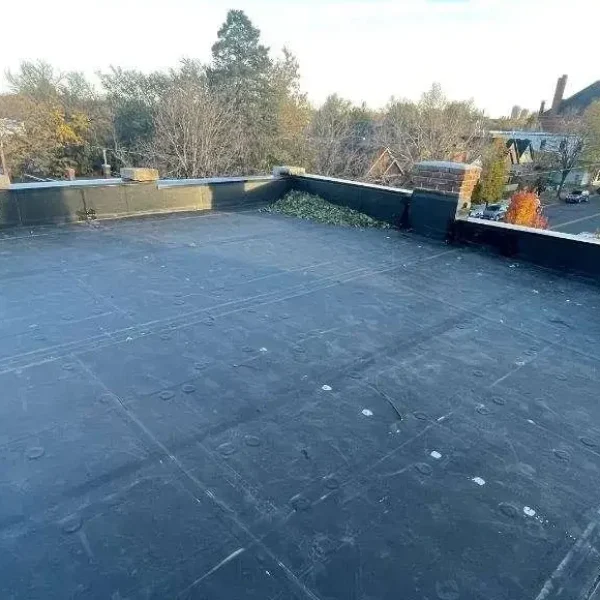 metcalf commercial flat roof replacement