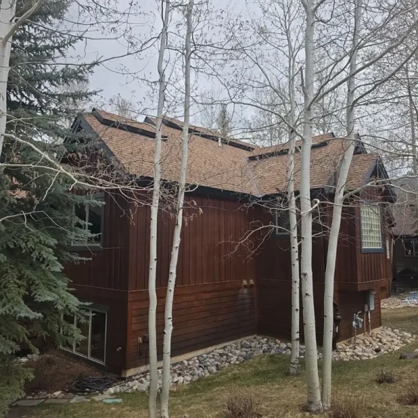 silverthorne co roof replacement side view