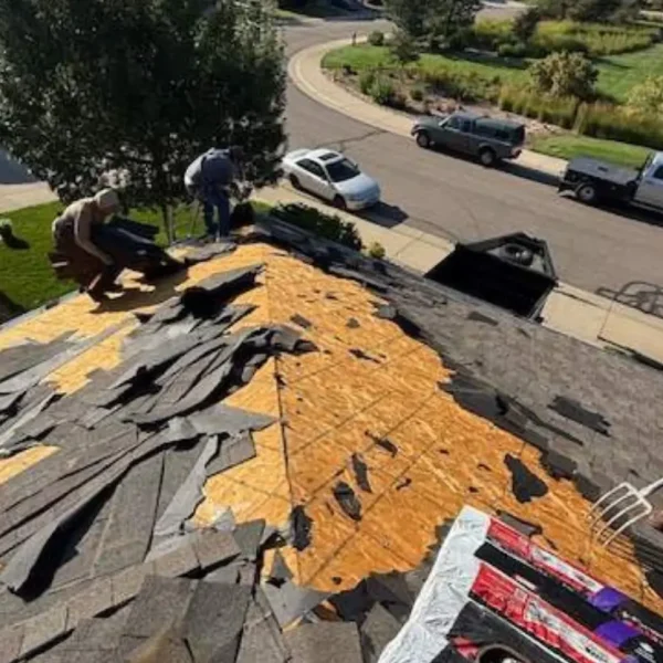 thornton residential hail repair mayes project