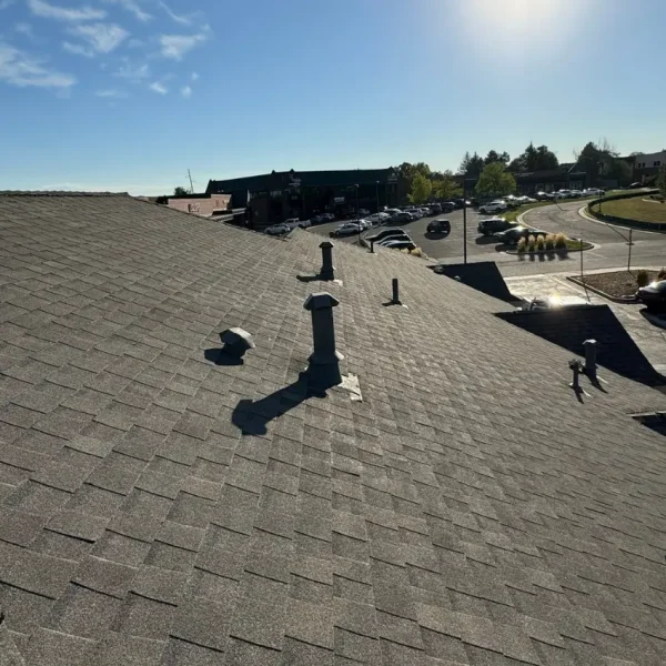 wallace project – denver hail repair finished work view